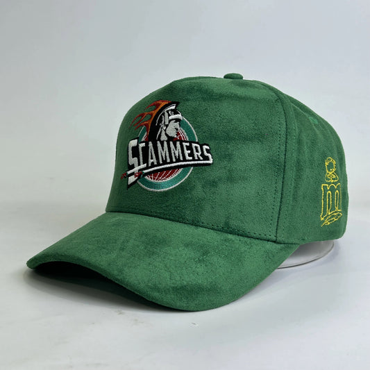 Children Of The Universe "SCAMMER" Hat Green